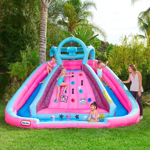 Vista 4 de L.O.L. Surprise Tobogán Acuático Inflable River Race con Soplador