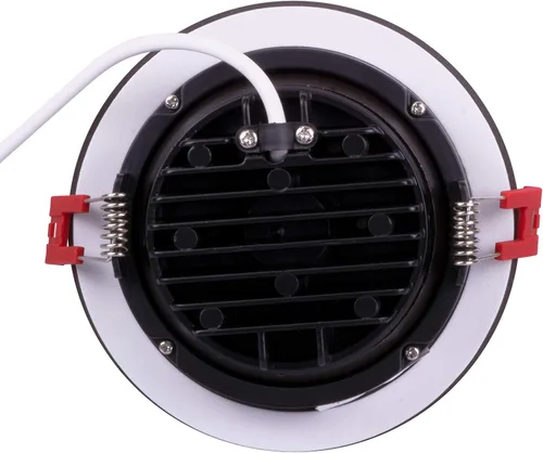 Vista 6 de NICOR Lighting - Foco empotrable LED cardán de 4 pulgadas en bronce aceitado, 5000 K (DGD411205KRDOB)