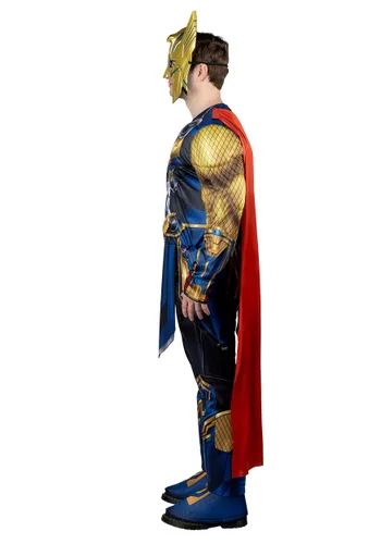 Vista 5 de Disfraz Thor: Love and Thunder para Hombre Multicolor