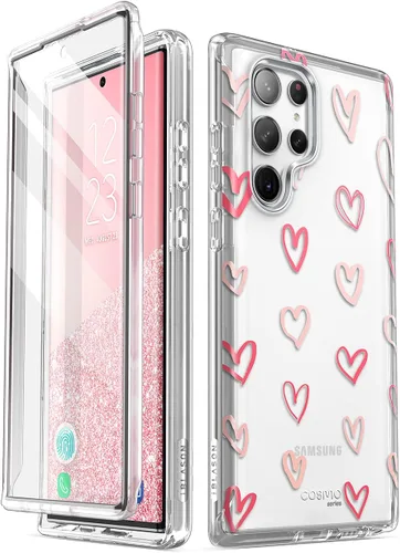 Vista 11 de i-Blason Cosmo Series - Funda para Samsung Galaxy S23 Ultra 5G (lanzado en 2023), diseño protector contra golpes, delgado y elegante, con protector