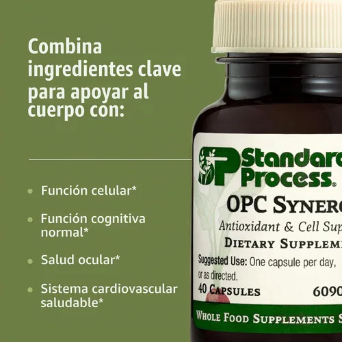 Vista 4 de Proceso estándar OPC Synergy, apoyo para la salud cerebral y ocular, 150