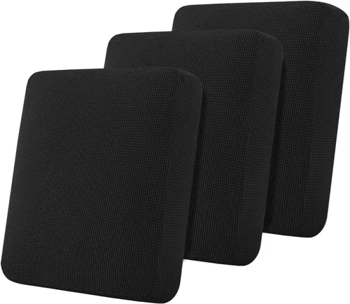 Vista 45 de Flamingo P Funda de cojín elástica de alta estiramiento para asiento de sofá, protector de muebles para sofá, funda de sofá suave y flexible