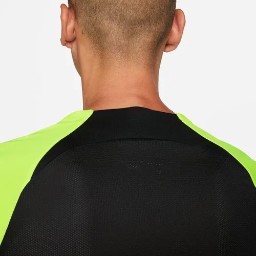 Vista 5 de Nike Camiseta Dri-Fit de manga corta Academy Pro para hombre (as1, Alpha, L, Regular, NegroVolt)