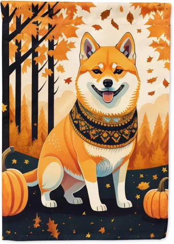 Vista 67 de Caroline's Treasures DAC1001GF Affenpinscher - Bandera decorativa para jardín de otoño, decoración para patio exterior, patio, parterres