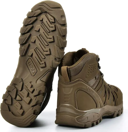 Vista 8 de XPETI X-Force Mid - Botas tácticas ligeras para hombre