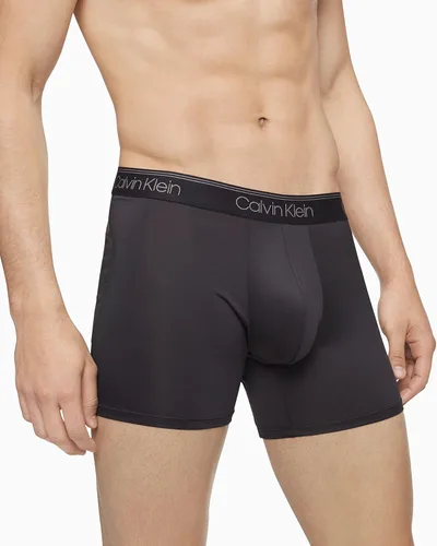 Vista 2 de Calvin Klein Calzoncillos tipo bóxer brief Micro Stretch para hombre (3 unidades)