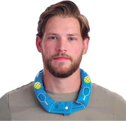 Vista 20 de KOOLGATOR - Banda enfriadora reutilizable para cuello por evaporación, alivio duradero para actividades en clima cálido, deportes y trabajo al aire