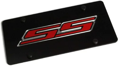 Vista 2 de Eurosport Daytona - Compatible con matrícula acrílica negra Camaro SS