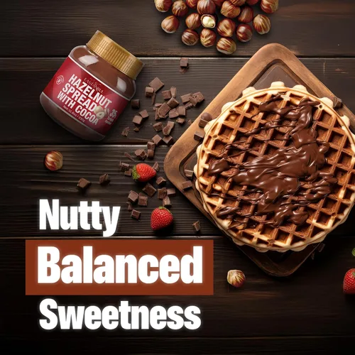 Vista 7 de Eastanbul Crema de cacao y avellana, 11.6 onzas, chocolate y avellana para untar, sin aceite de palma, rico y cremoso 35% de nueces, sin gluten