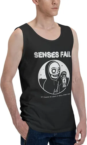 Vista 2 de Camiseta sin mangas de algodón para hombre, camiseta sin mangas para hombre, camiseta de gimnasio para hombre, camiseta de entrenamiento para hombre