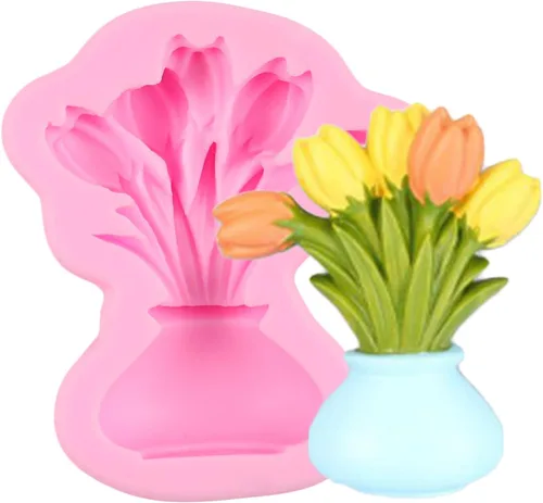 Vista 13 de Molde de silicona para flores de crisantemo para fondant de flores Estilo a