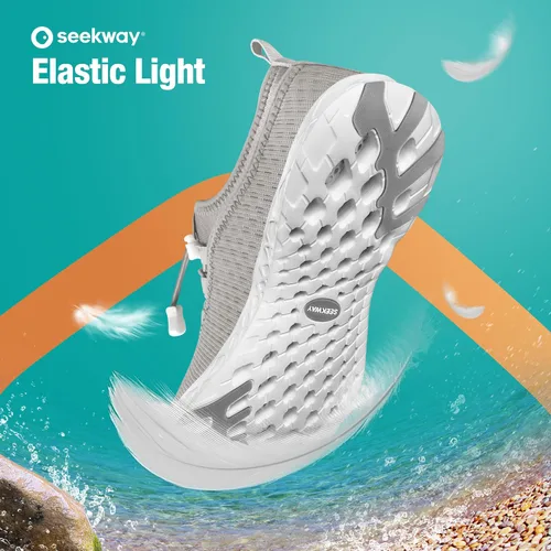 Vista 6 de SEEKWAY Zapatos de agua para hombre y mujer, secado rápido, zapatos acuáticos descalzos, playa, caminar, kayak, canotaje, deportes acuáticos SP006
