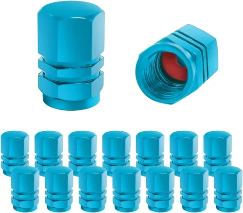 Vista 17 de 16 tapones universales para válvulas de neumáticos, impermeables, herméticas para automóviles, bicicletas, motocicletas, camiones (negro)