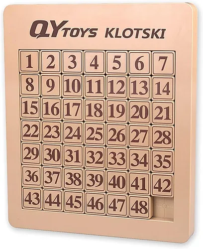 Vista 8 de LiangCuber QY Toys - Rompecabezas magnético Klotski de 3x3, rompecabezas de números deslizantes de ABS, juguete Tangram de inteligencia