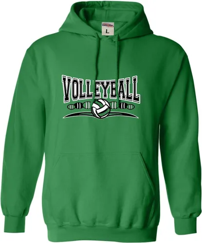 Vista 29 de Go All Out Sudadera con capucha para hombre y mujer con diseño fresco de voleibol