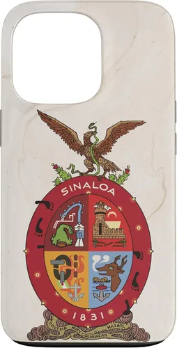 Vista 10 de iPhone 16 Bandera de Sinaloa y fondo elegante - Funda Sinaloense Pride