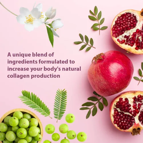 Vista 2 de PlantFusion Vegan Collagen Beauty - Colágeno en polvo vegano para mujeres, vitaminas para el cabello, la piel y las uñas, sin gluten, sin OMG, sin