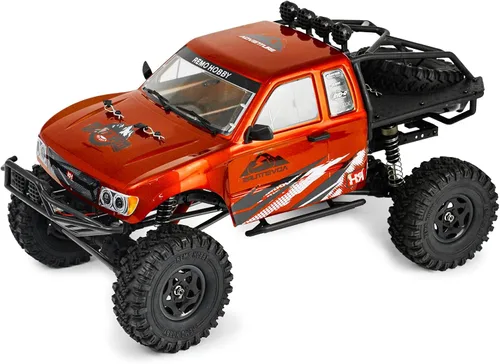 Vista 2 de Cheerwing Camión monstruo de control remoto todoterreno Rock Crawler 4WD a