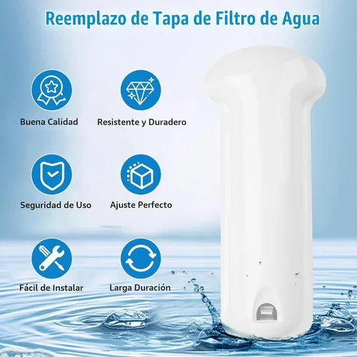Vista 6 de WP67006331 67006331 Reemplazo para la tapa del filtro de agua Whirlpool AP6010501 67006331 PS11743682 1187210 12960301, cubierta del filtro de agua