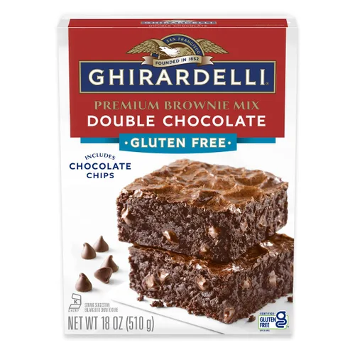 Vista 20 de Ghirardelli Brownie & Cookie Mix - Mezcla de galletas con chispas de chocolate oscuro (16.75 onzas) y mezcla de brownie de caramelo salado