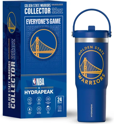 Vista 9 de Hydrapeak Boston Celtics Nomad - Botella de agua aislada de acero inoxidable a prueba de fugas con asa de agarre flexible y tapa de pajilla, edición