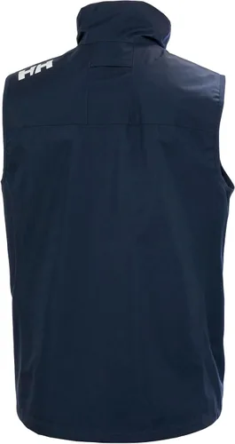 Vista 4 de Helly-Hansen Chaleco Crew 2.0 para hombre Azul marino