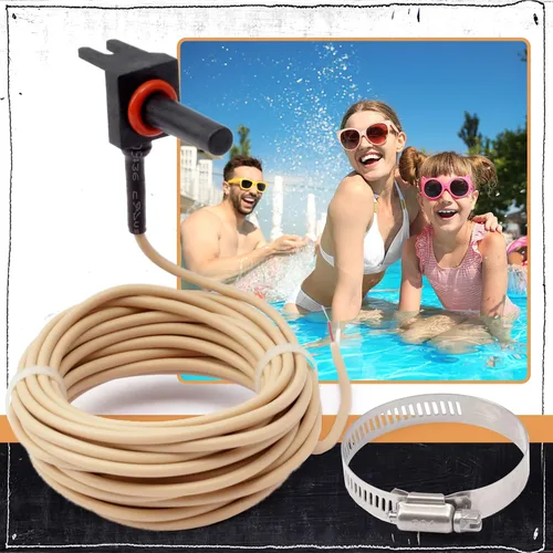 Vista 7 de GLX-PC-12-KIT - Sensor de temperatura de piscina de repuesto para generadores de cloro salino Hayward, sensor de temperatura de agua de 10 K, aire