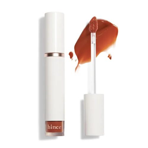 Vista 10 de HINCE Mood Enhancer Water Liquid Glow - Tinte labial no pegajoso e impermeable para mujeres - Brillo de labios de larga duración para brillo natural