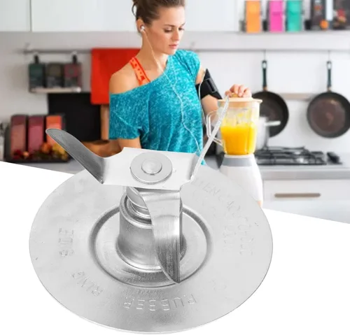 Vista 3 de Stainless Steel Blender Blade Rust Proof Easy Clean Grinding Blade Replacement for Oster Replacement Parts Compatible with Oster Osterizer Blender