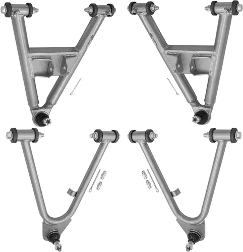 Vista 7 de Caltric Brazos A delanteros inferiores y superiores compatibles con Yamaha Raptor 350 YFM350R YFM 350R 2004-2010
