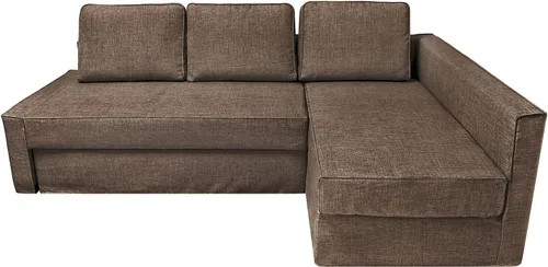 Vista 21 de IKEA Friheten - Funda de sofá cama para sofá cama pequeño, fundas de sofá para sala de estar con cojín y fundas de almohada (S-12, diván derecho)
