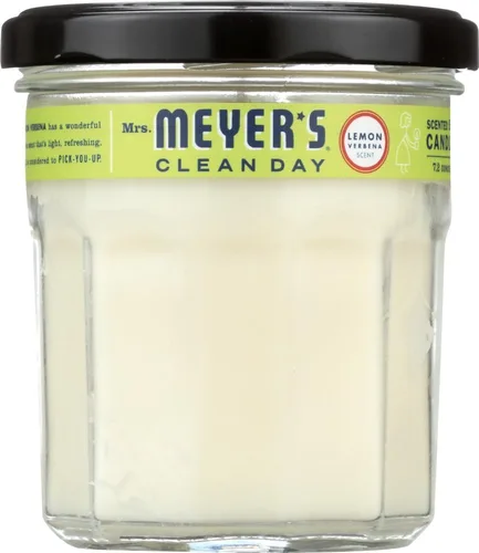 Vista 23 de Mrs. Meyer's Vela aromática de soja para aromaterapia, 35 horas de tiempo de combustión, hecha con cera de soja y aceites esenciales, edición