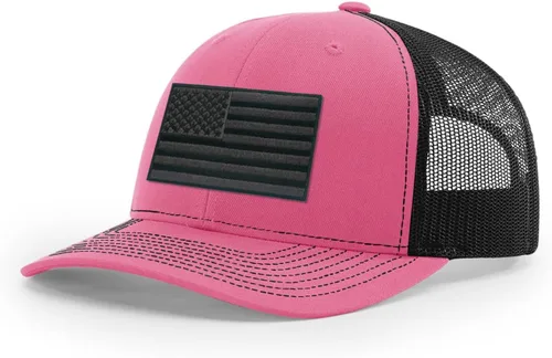 Vista 246 de Joe's USA Richardson 112 - Gorras de camionero con parche gráfico personalizado - Gorras estructuradas de cinco y seis paneles Richardson Premium