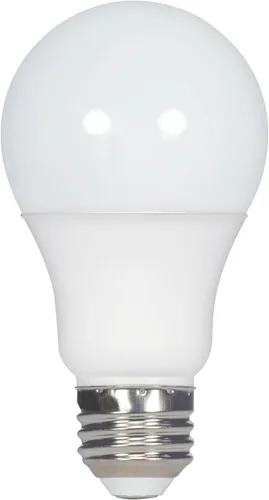 Vista 4 de Satco S29810 - Bombilla LED A19 de 11 W y 120 voltios; 2700 K; 1100 lúmenes; base media E26; ángulo de haz de 220 grados; regulable (6 bombillas LED)