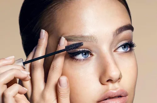 Vista 6 de Máscara de cabello para retoque de raíces para cabello gris, corrector de línea capilar de precisión para cejas y barba, paquete de 2 (marrón ceniza)