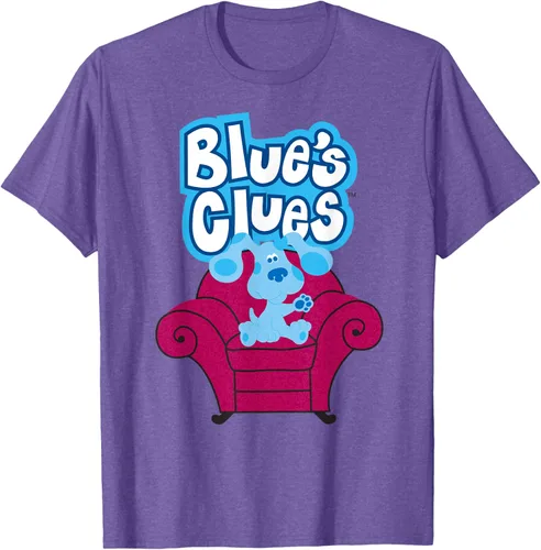 Vista 7 de Camiseta Blue's Clues On Red Sofa Negro