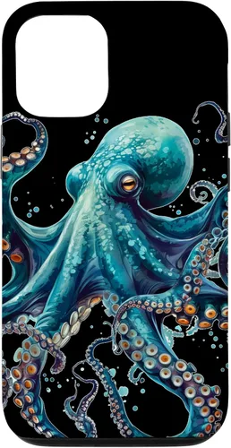 Vista 28 de Cool Blue Octopus Case for iPhone 17