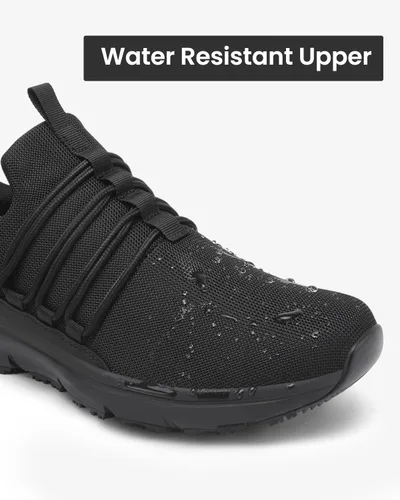 Vista 4 de VikoViren Zapatos de trabajo antideslizantes para hombre, para restaurante o servicio de alimentos, transpirables, ligeros, resistentes al agua