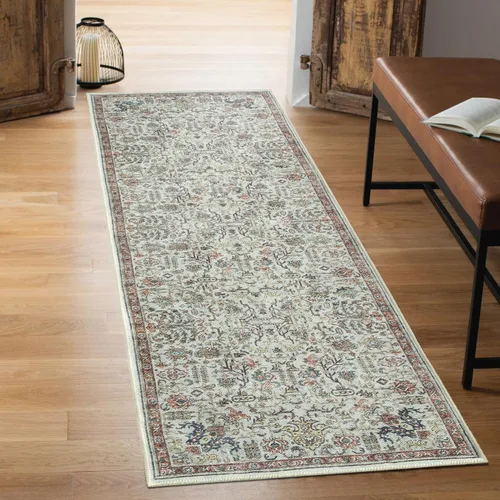 Vista 52 de Keen Home Design - Tapete lavable a máquina con respaldo antideslizante, para entrada, cocina, baño, lavandería, vintage de pelo orto y duradero