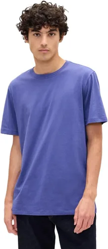Vista 31 de Camiseta de cuello redondo Gap para hombre, mangas cortas, estilo casual Negro