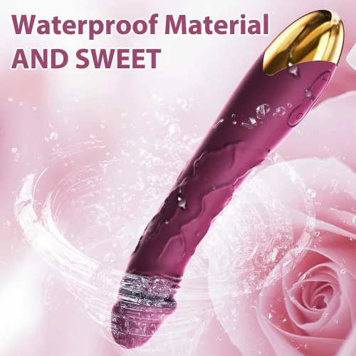 Vista 5 de Vibrador realista de 7.6 pulgadas para mujeres, 10 potentes modos de vibración para estimulación del clítoris y punto G, juguetes sexuales