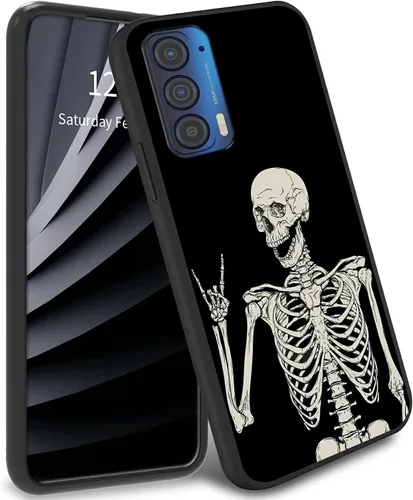 Vista 36 de Funda delgada para Moto Edge 2021 TPU con diseño de hojas de arte, cubierta de protección de cuerpo completo de goma de gel suave para Motorola Edge