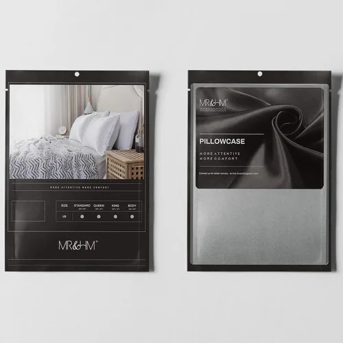 Vista 160 de MR&HM - Funda de almohada de satén