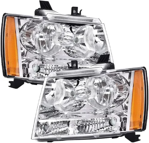 Vista 56 de CHEDA Conjunto de Faros Delanteros Faro Compatible con GMC Canyon/Chevy Colorado 2004-2012 Conjunto de Faros Luces de Parachoques