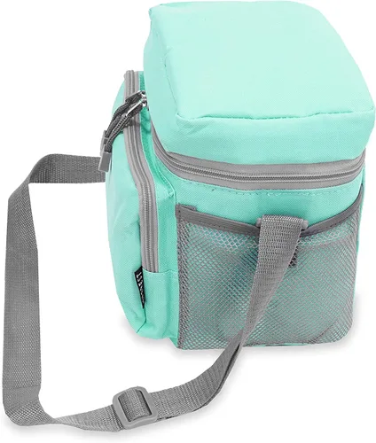 Vista 3 de Everest Cooler Bolsa para el almuerzo, Verde agua), CB6-AQ