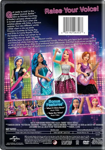 Vista 3 de Barbie in Rock 'N Royals DVD