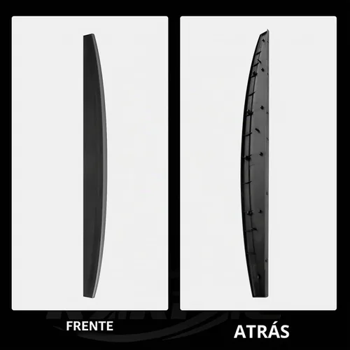 Vista 7 de KARPAL Tapa protectora superior para alerón de puerta trasera, compatible con Dodge Ram 1500 2009-2018 2010-2018 2500 3500 TO1904100 ABS negro