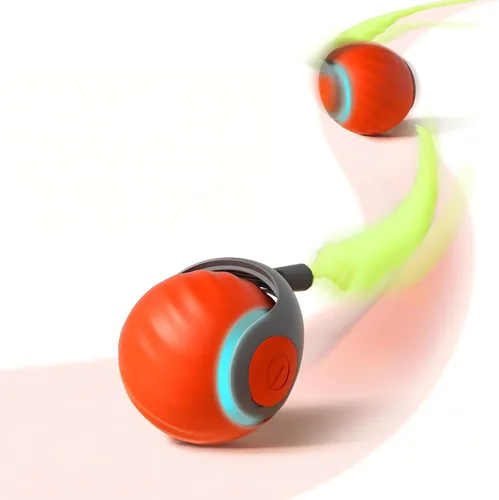 Vista 10 de Petgravity Speedy Sprint - Pelota de juguete para gatos, juguetes interactivos mejorados para gatos de interior, 2 velocidades, pelota móvil Azul