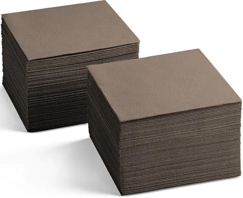 Vista 20 de Servilletas de cóctel desechables con tacto de lino, paquete de 200 servilletas de papel AMETHYST de 5 x 5 pulgadas para bar, restaurante