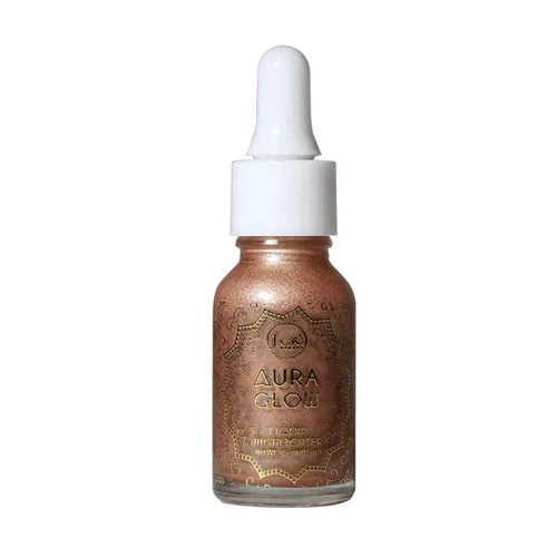 Vista 5 de J.CAT BEAUTY Resaltador líquido Halo Glow - Bella Rose